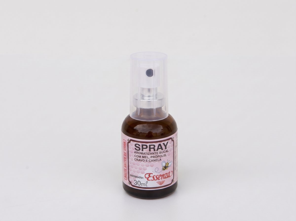 Spray Bucal Cravo e Canela 30mL Sem Adesivo